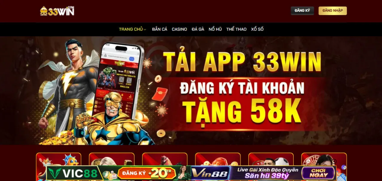 Giới thiệu nhà cái 33win
